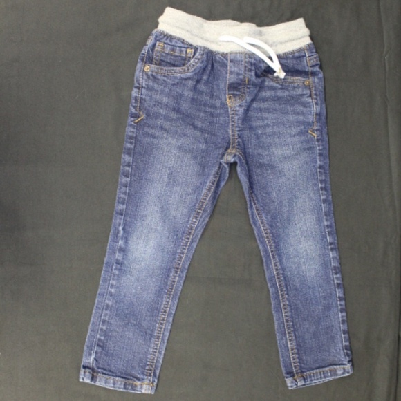 Pull-on Jean with Drawstring - Picture 2 of 4